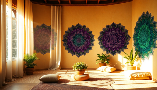 Elevate Your Space: Infusing Spiritual Serenity with Mandala Designs